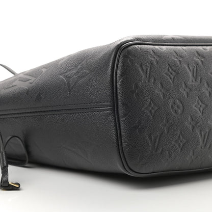 Louis Vuitton Empreinte Monogram Giant Neverfull MM Black 8 of 9