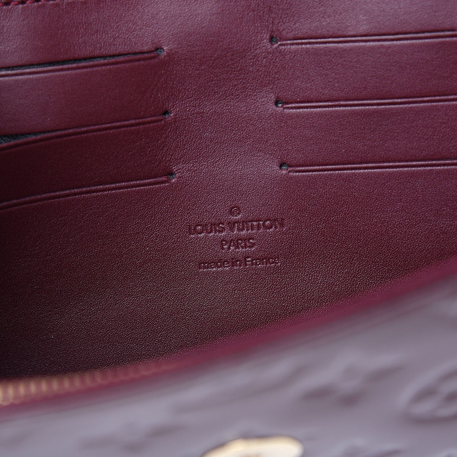 Louis Vuitton Vernis Rossmore MM Rouge Fauviste 5 of 8