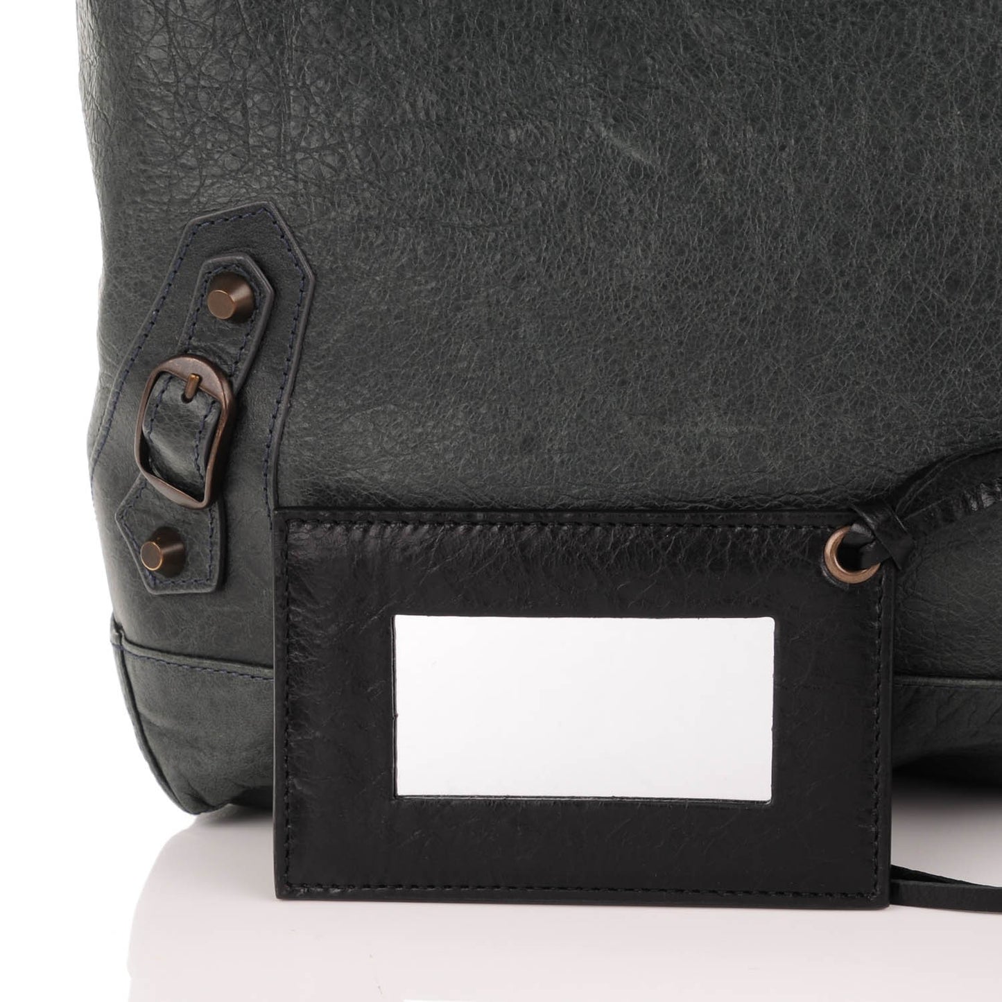 Agneau Classic Hardware Day Hobo Anthracite