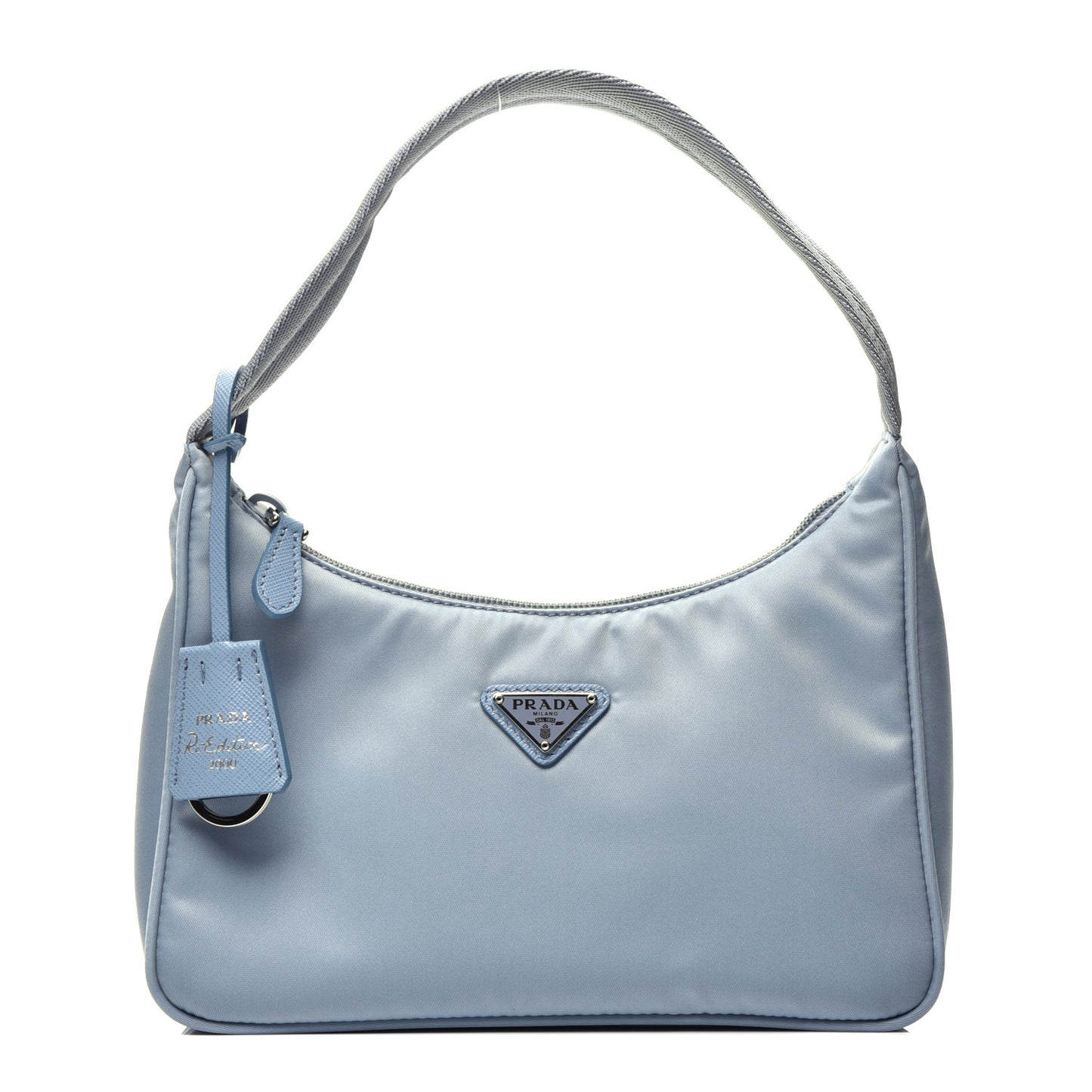 Tessuto Nylon Mini Re-Edition 2000 Bag Astrale