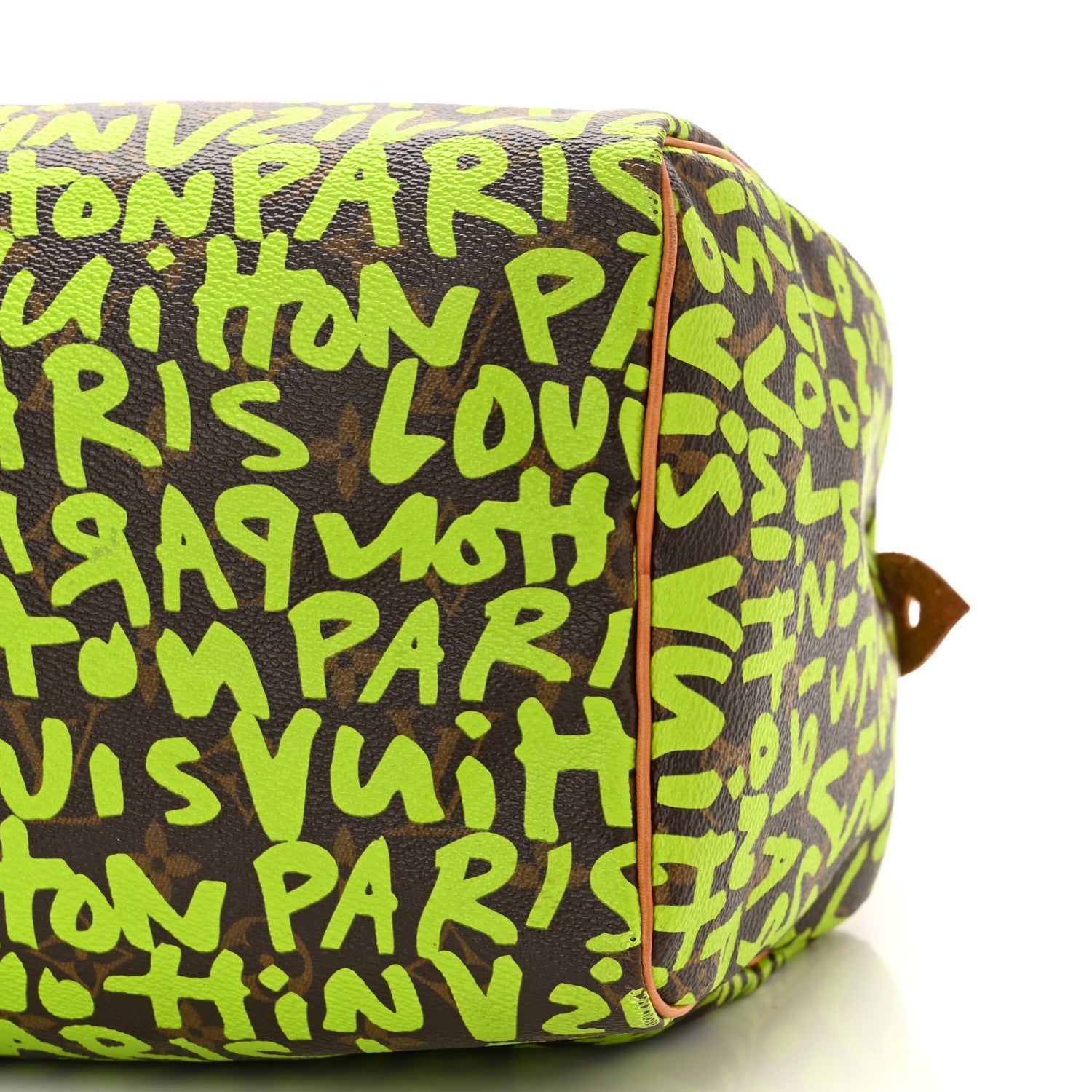 Louis Vuitton Monogram Graffiti Speedy 30 Green 10 of 11