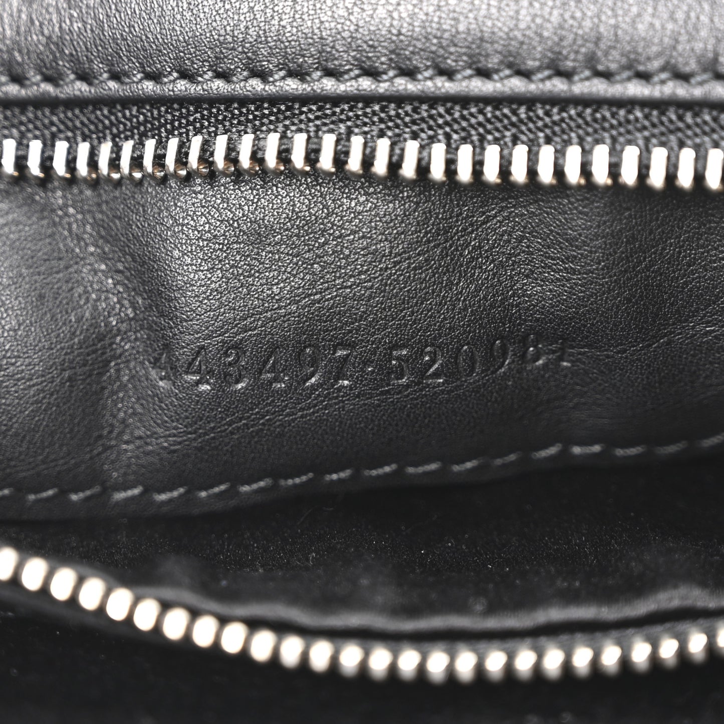 Satin Sequin Beaded Zebra Small GG Marmont Shoulder Bag Black White