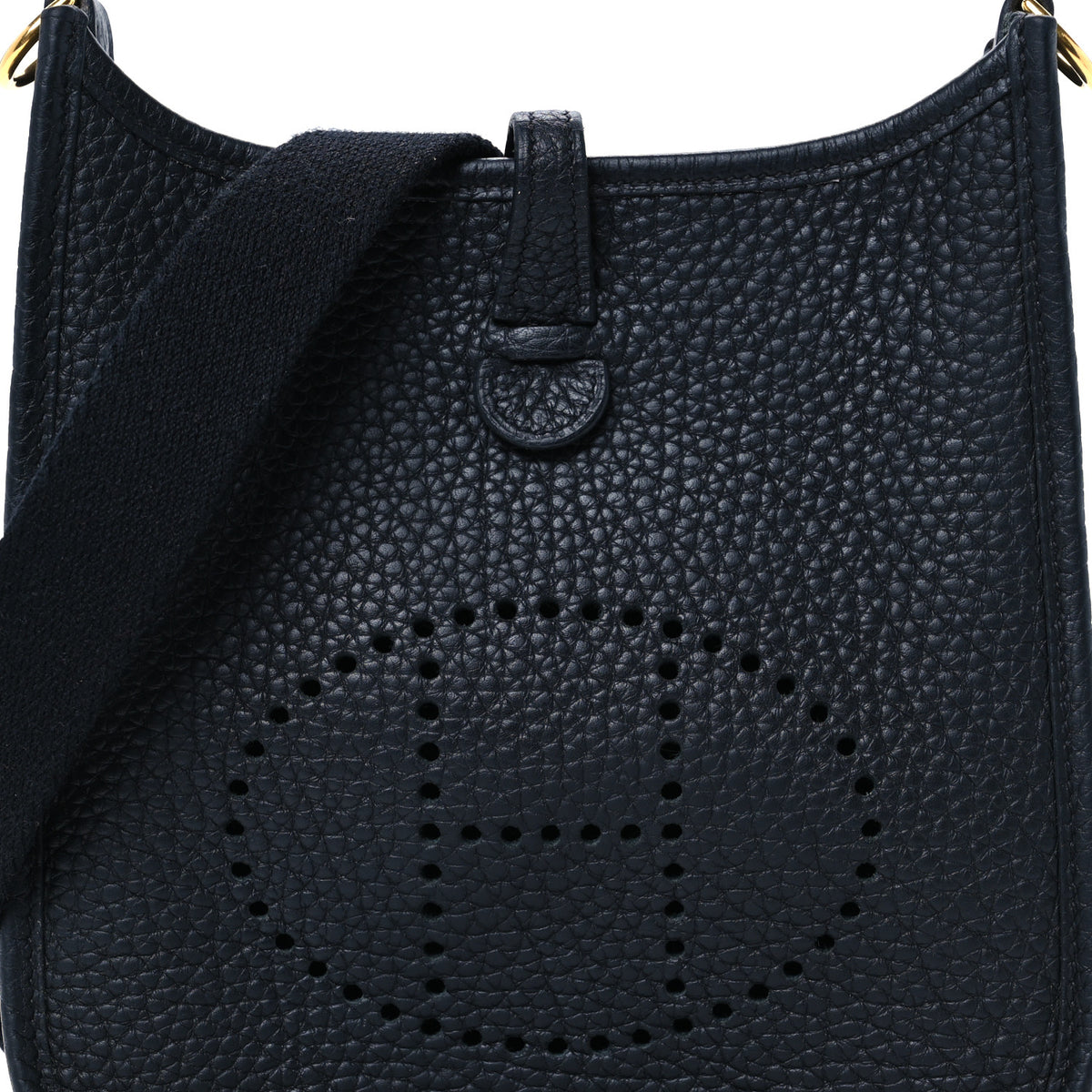 Hermes Taurillon Clemence Evelyne TPM Black 9 of 11