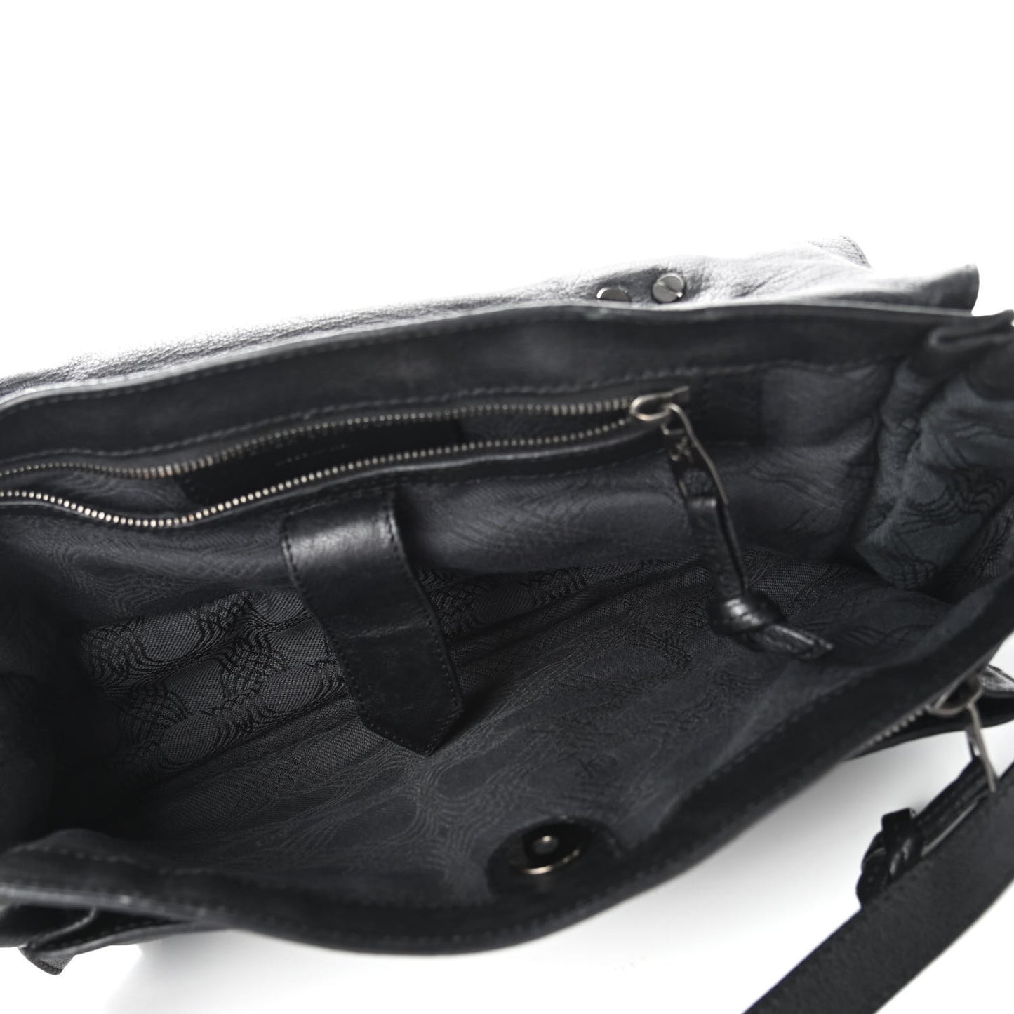 Lambskin Medium PS1 Satchel Black