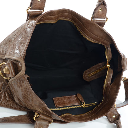 Balenciaga Chevre Giant 21 Gold Hardware Part Time Truffle 5 of 8