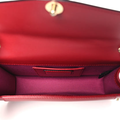 Bulgari Calfskin Serpenti Forever Crossbody Bag Ruby Red 5 of 10