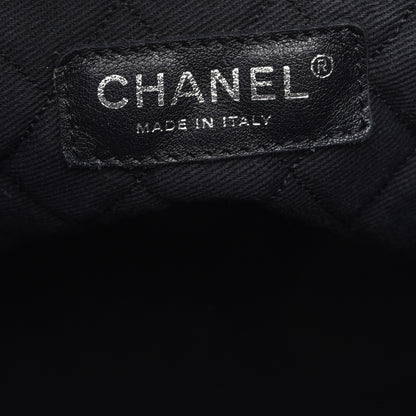 Chanel Distressed Caviar Outdoor Ligne Tote Black 6 of 9