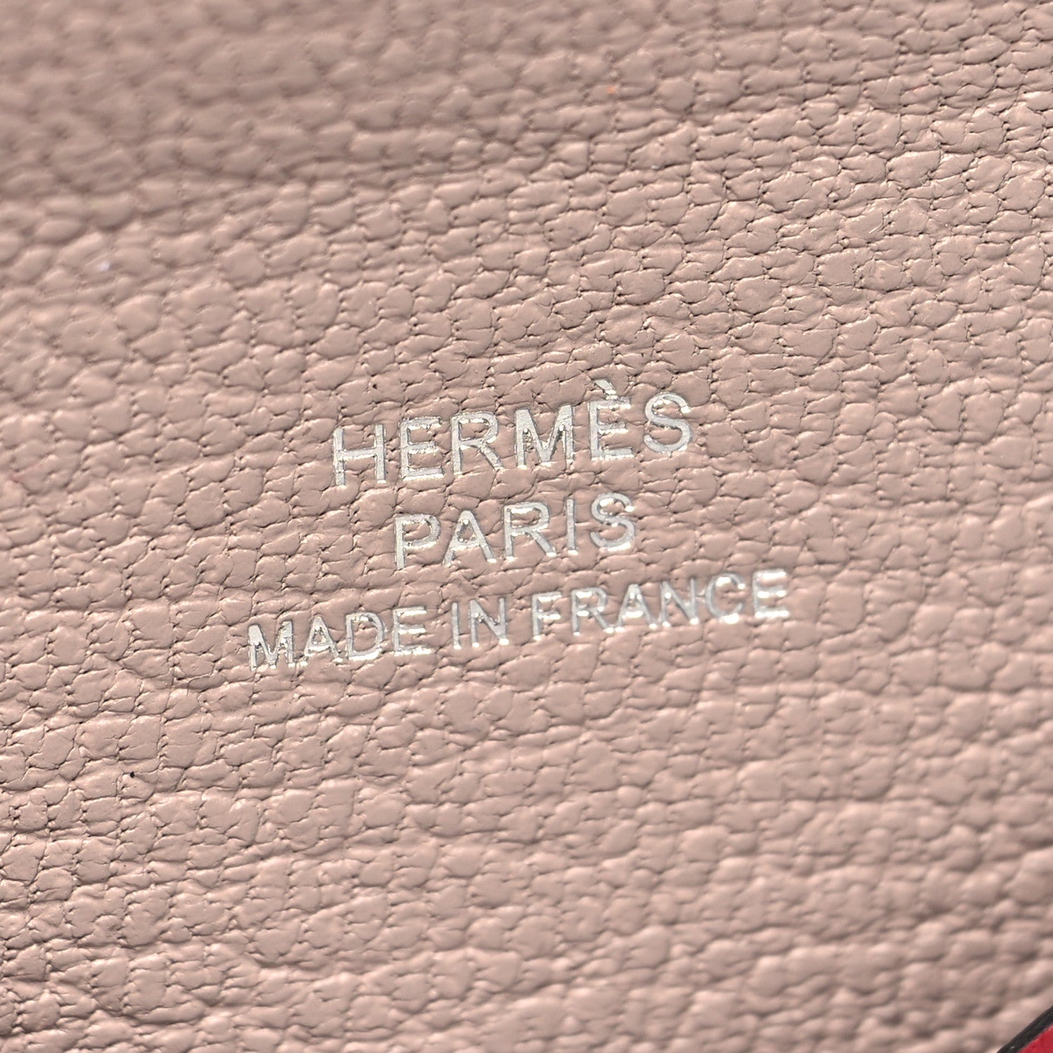 Hermes Evercolor Verso Calvi Card Case Rouge Grenat Glycine 7 of 11