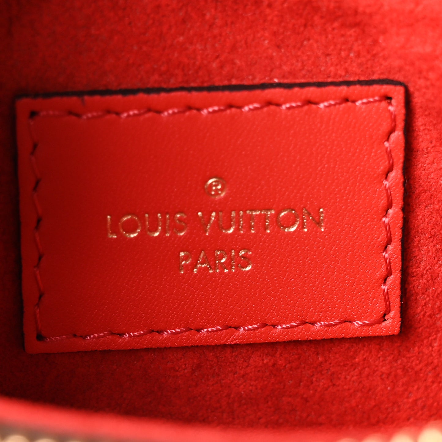 Monogram Flower Tote Coquelicot