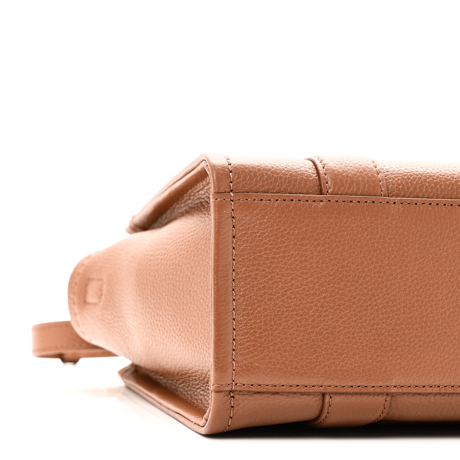 Marc Jacobs Grained Calfskin Small The Tote Bag Argan Oil 8 of 9