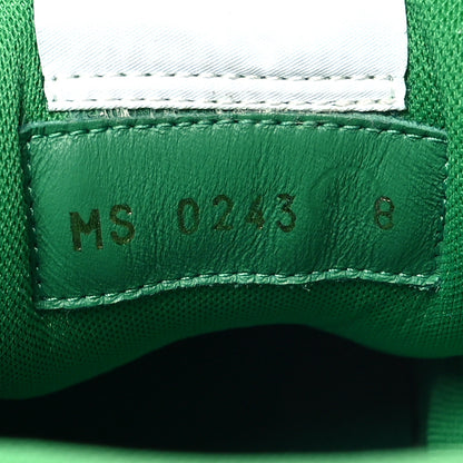 Louis Vuitton Monogram Denim Mens LV Trainer Sneakers 8 Green 6 of 9