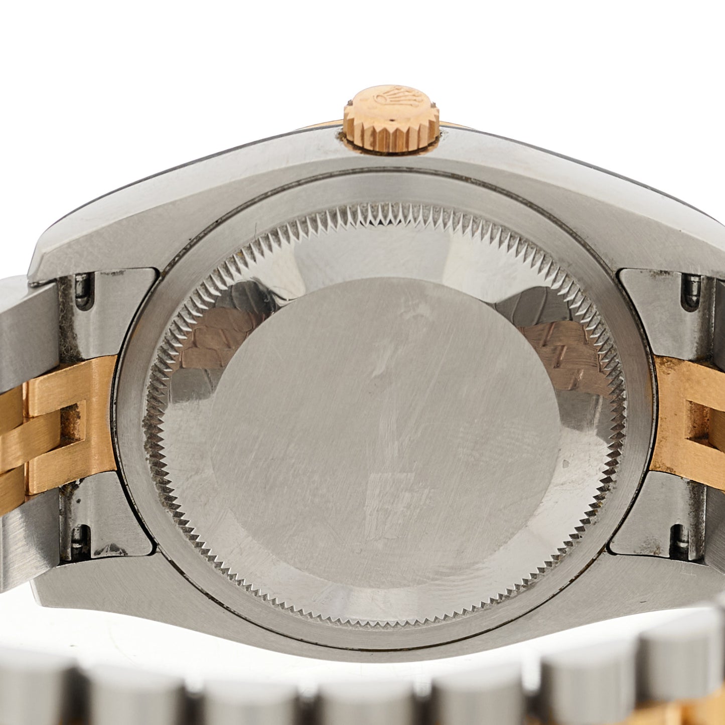 Stainless Steel 18K Everose Gold Diamond 36mm Oyster Perpetual Datejust Watch White 116231