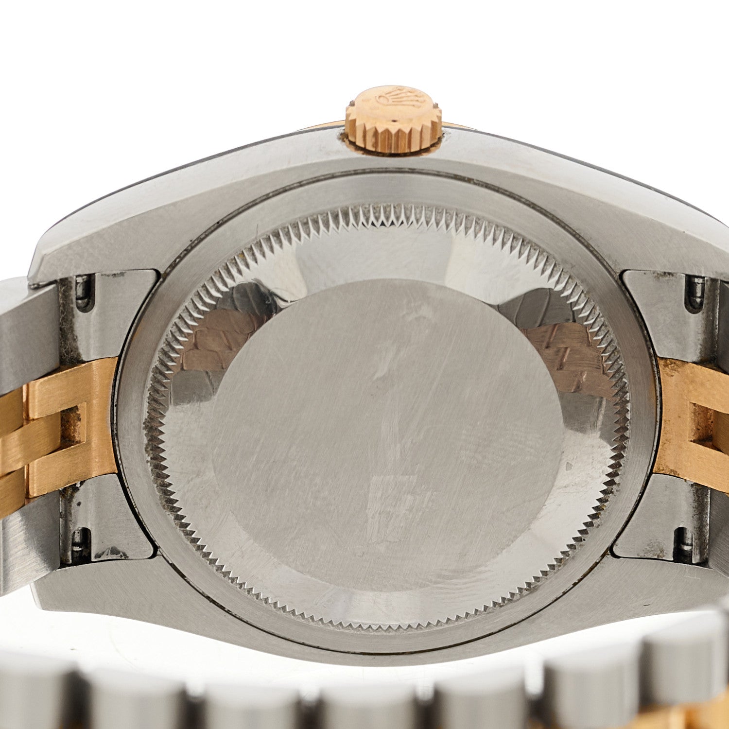 Rolex Stainless Steel 18K Everose Gold Diamond 36mm Oyster Perpetual Datejust Watch White 116231 4 of 4