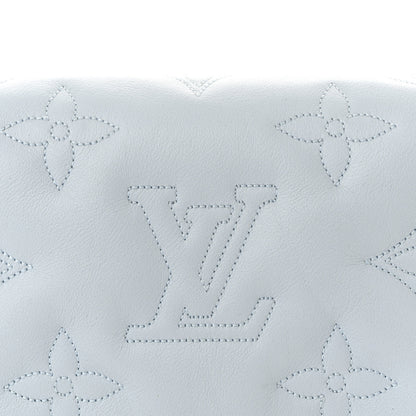 Louis Vuitton Calfskin Bubblegram Wallet On Strap Ice Blue 7 of 9
