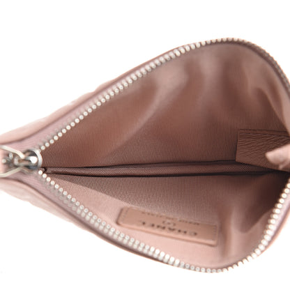Chanel Goatskin Camellia Embossed Cosmetic Pouch Light Pink 5 of 8
