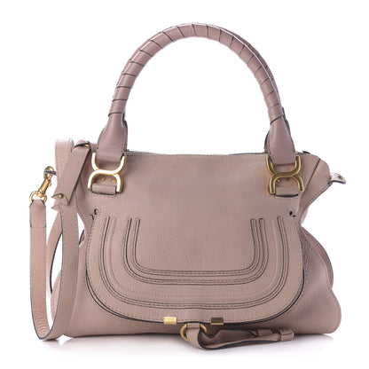 Chloe Calfskin Medium Marcie Satchel Anemone Pink 1 of 10