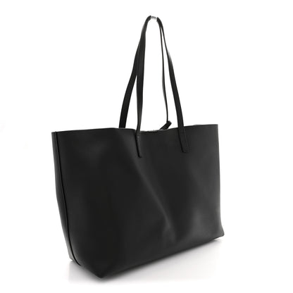 Saint Laurent Calfskin Large Shopping Tote Black 4 of 12