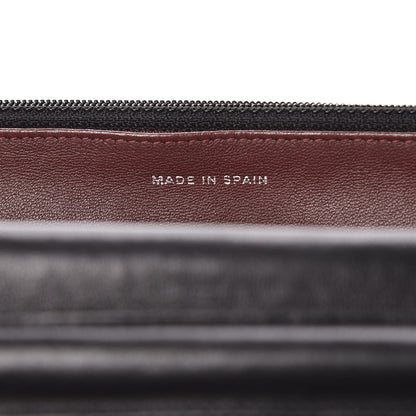 Chanel Lambskin Quilted Wallet On Chain WOC Black 7 of 18