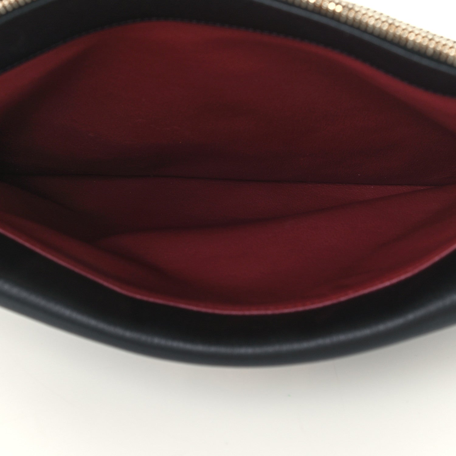 Chanel Grained Calfskin Quilted Large Archi Chic Cosmetic Case Black 13 of 14