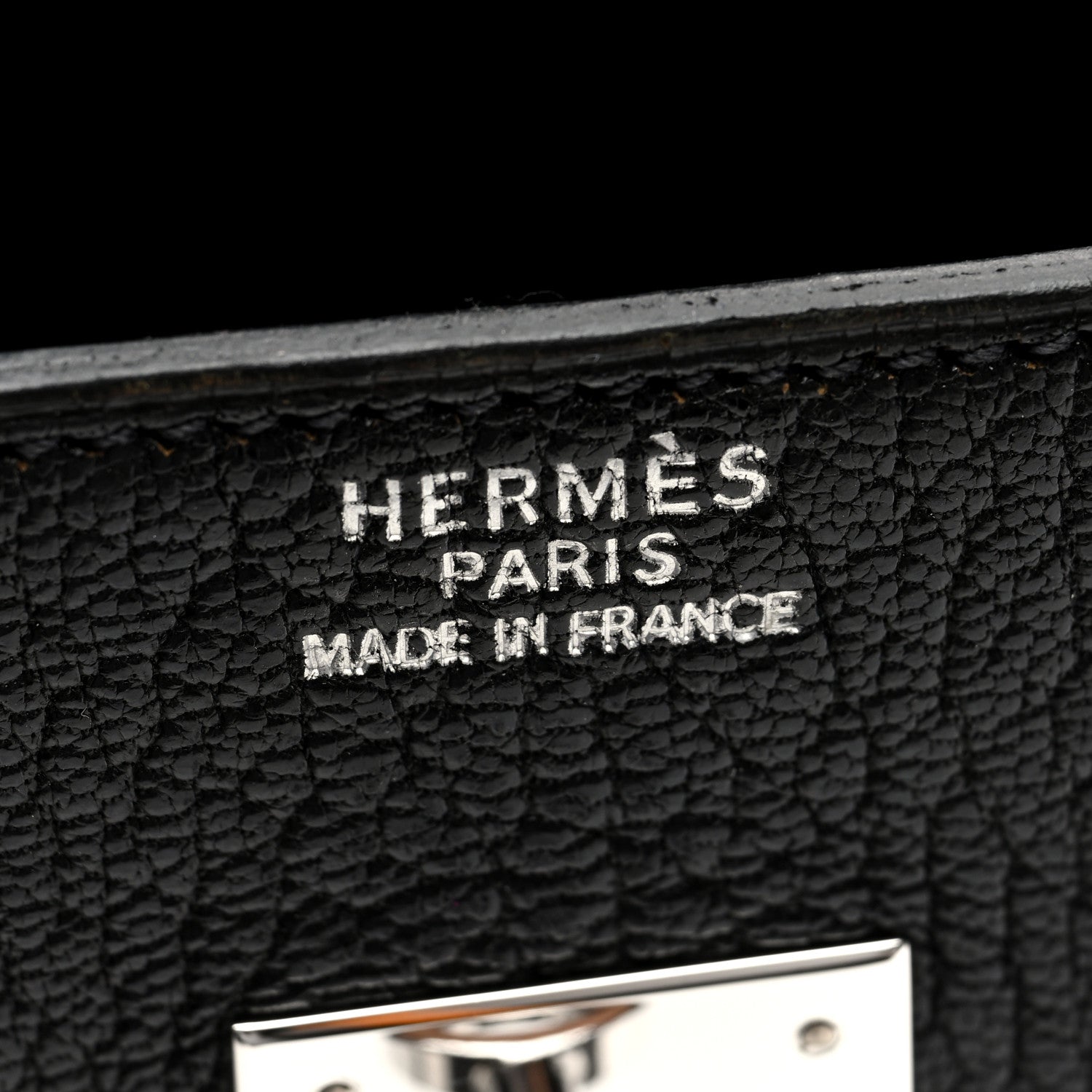 Hermes Chevre de Coromandel Birkin 35 Black 6 of 10