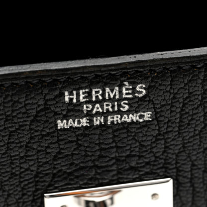 Hermes Chevre de Coromandel Birkin 35 Black 6 of 10