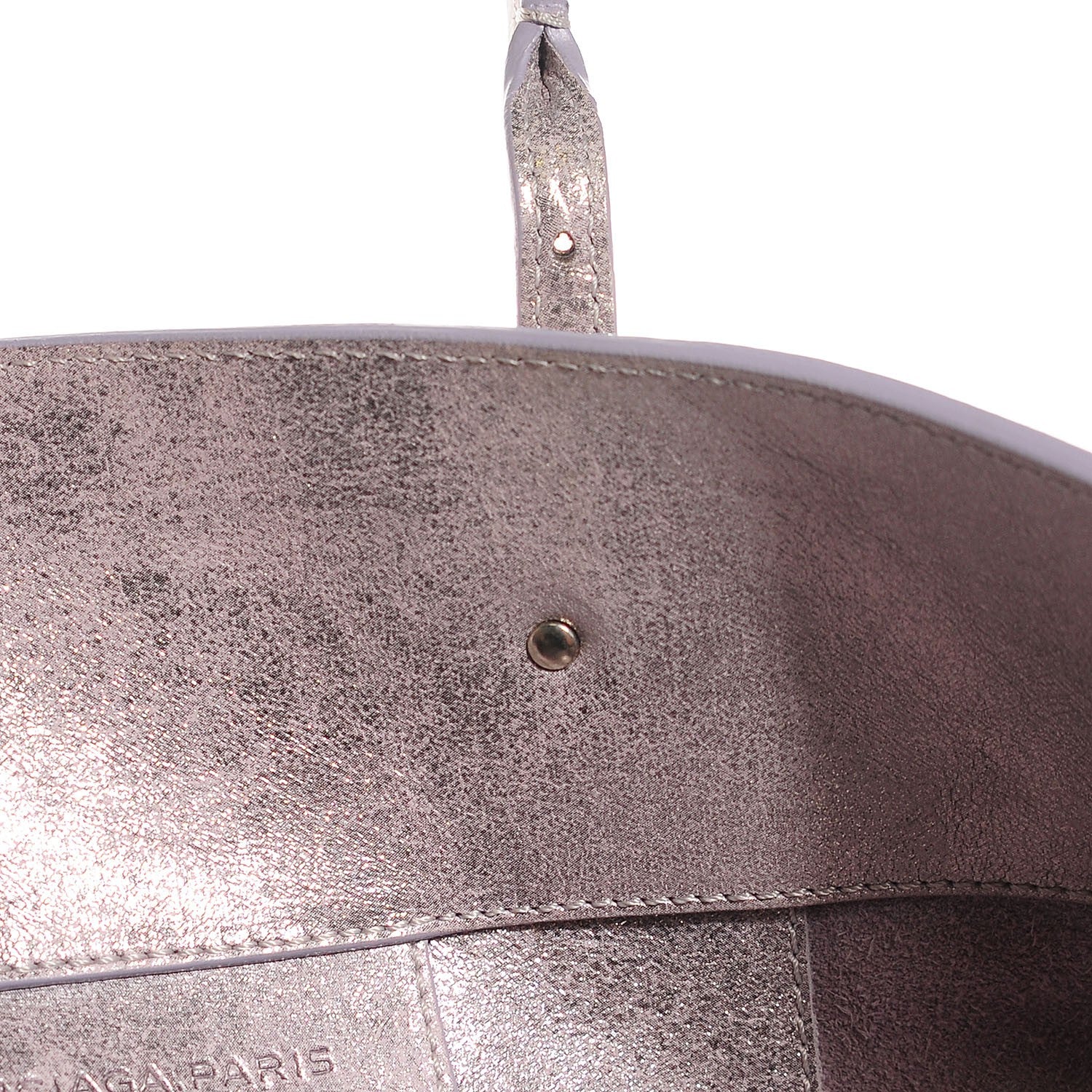 Balenciaga Metallic Calfskin Milkyway Papier A4 Tote Lilac 10 of 10