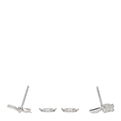 Tiffany Platinum Diamond Paper Flowers Earrings 3 of 5
