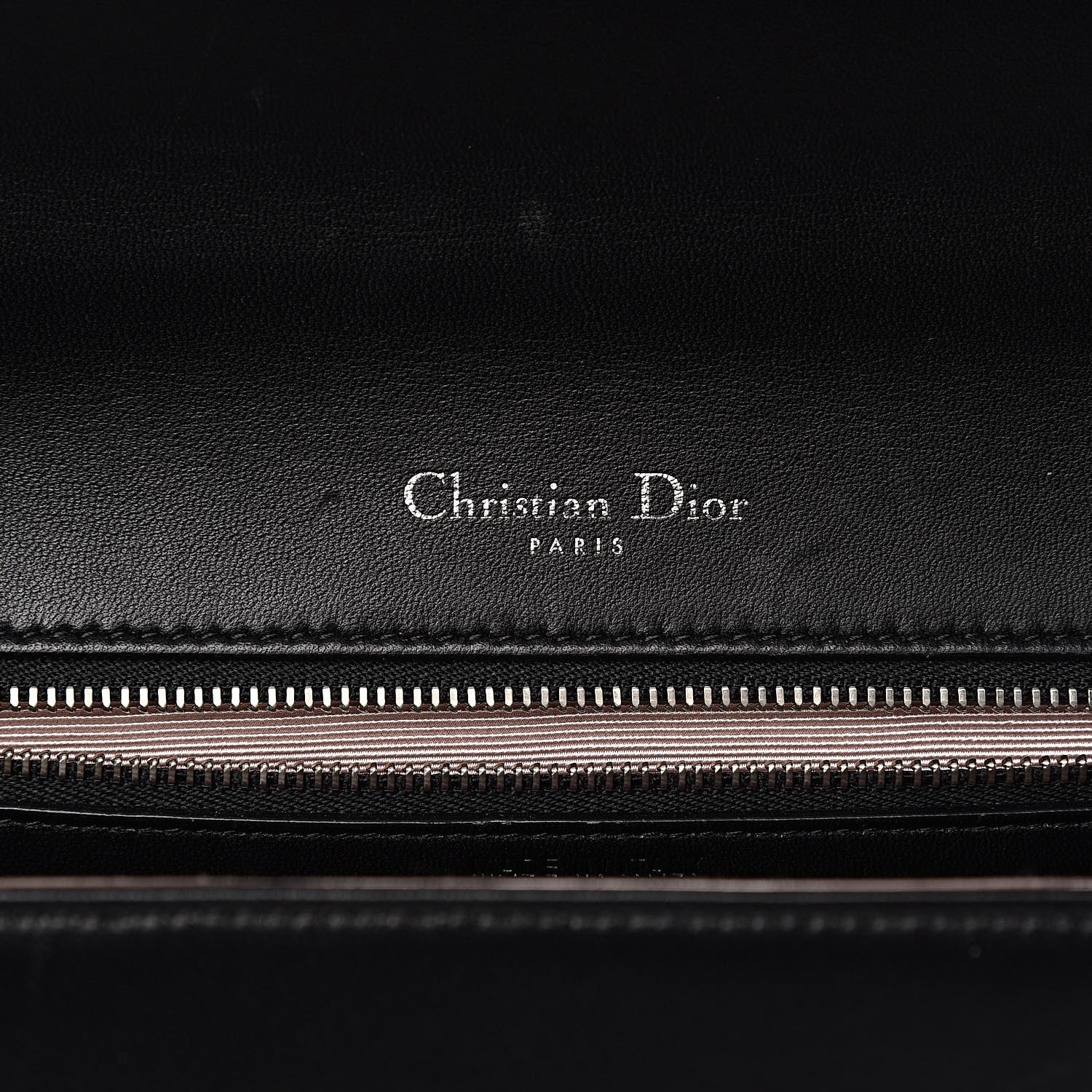Christian Dior Lambskin Large Diorama Flap Bag Black 6 of 14