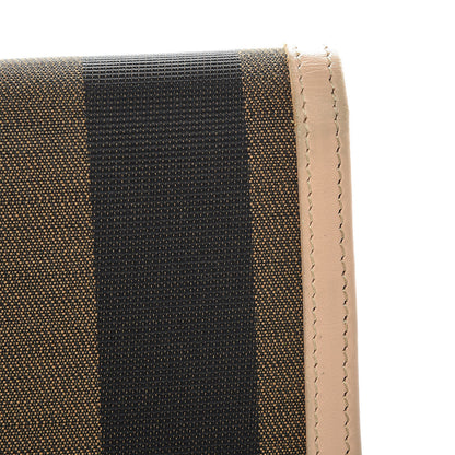 Fendi Pequin Continental Wallet Tobacco Beige 8 of 9