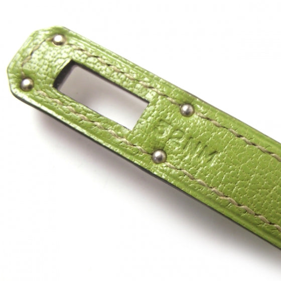 Hermes Clemence Kelly Longue Wallet Sage 8 of 9