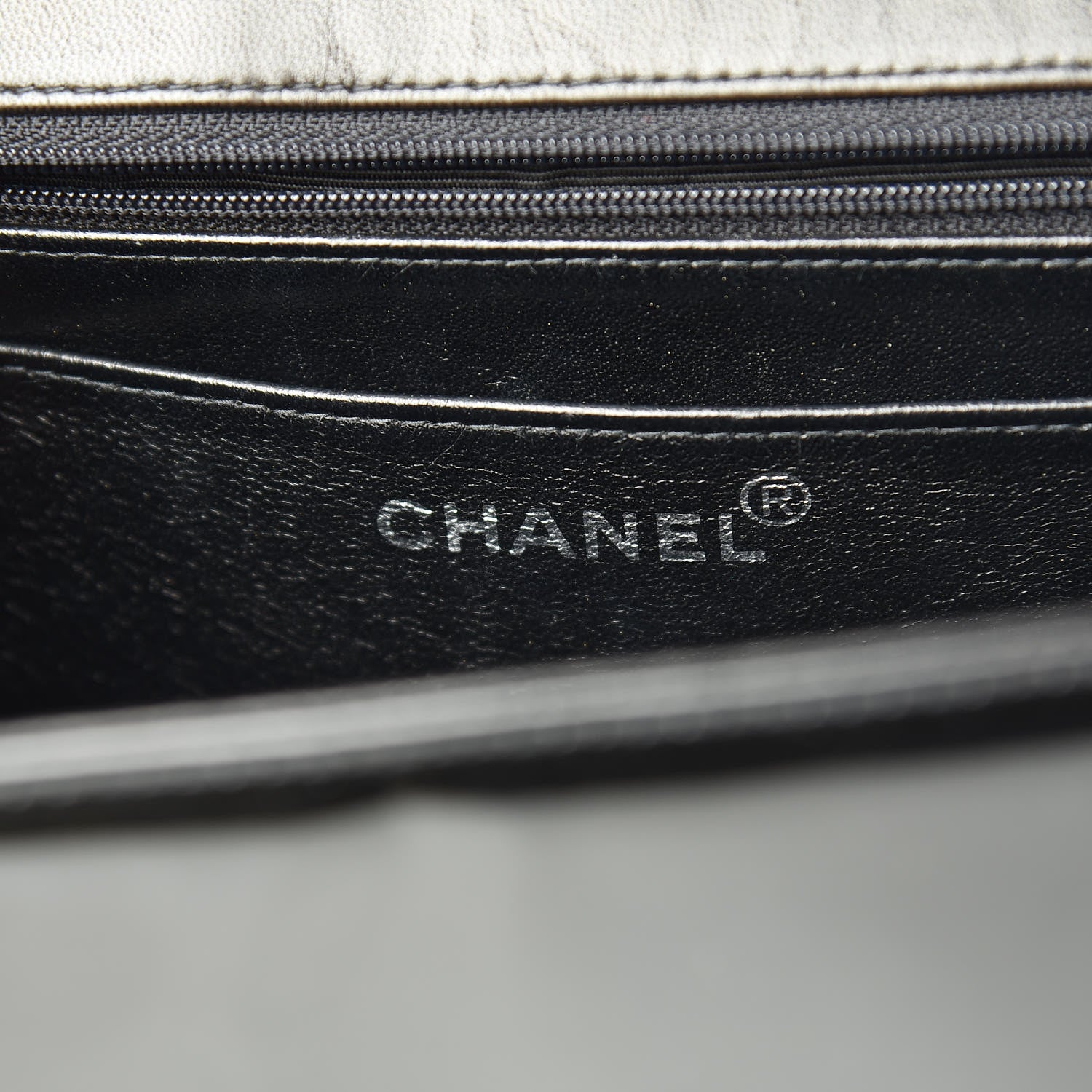 Chanel Vinyl CC Flap Bag Black 8 of 19