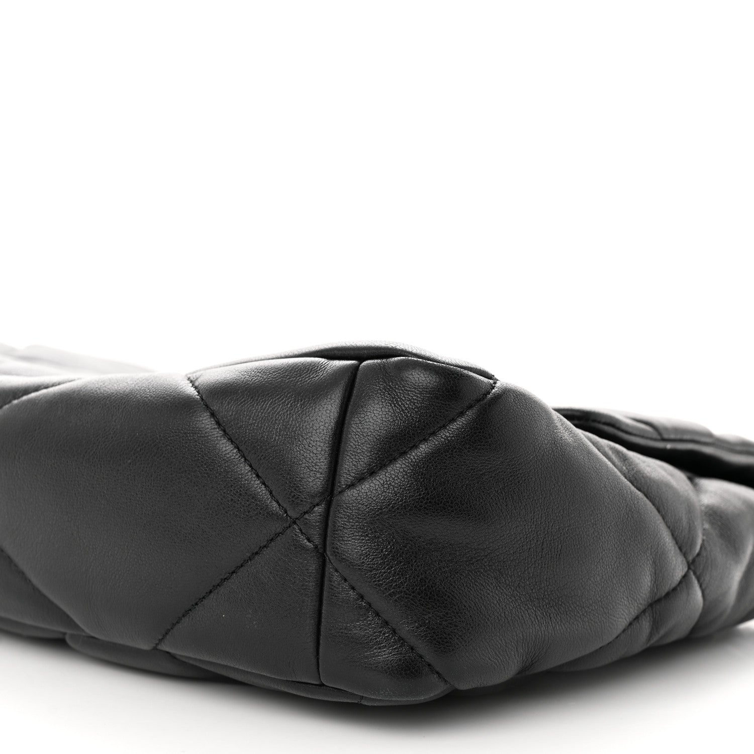 Chanel Lambskin Quilted Large Chanel 19 Flap Black 10 of 10