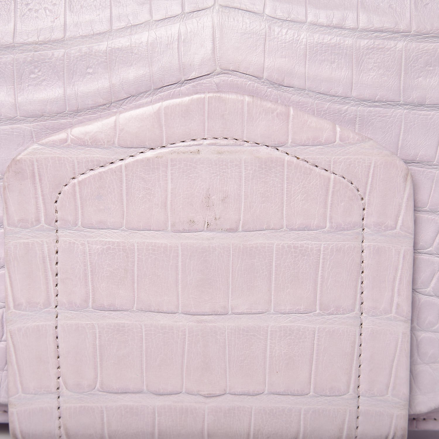 Nancy Gonzalez Crocodile Flap Belt Bag Lilac 10 of 10