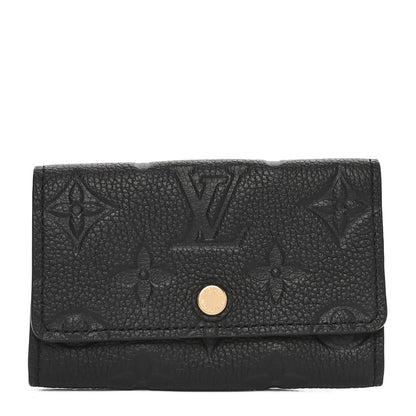 Louis Vuitton Empreinte Multicles 6 Key Holder Black 1 of 8
