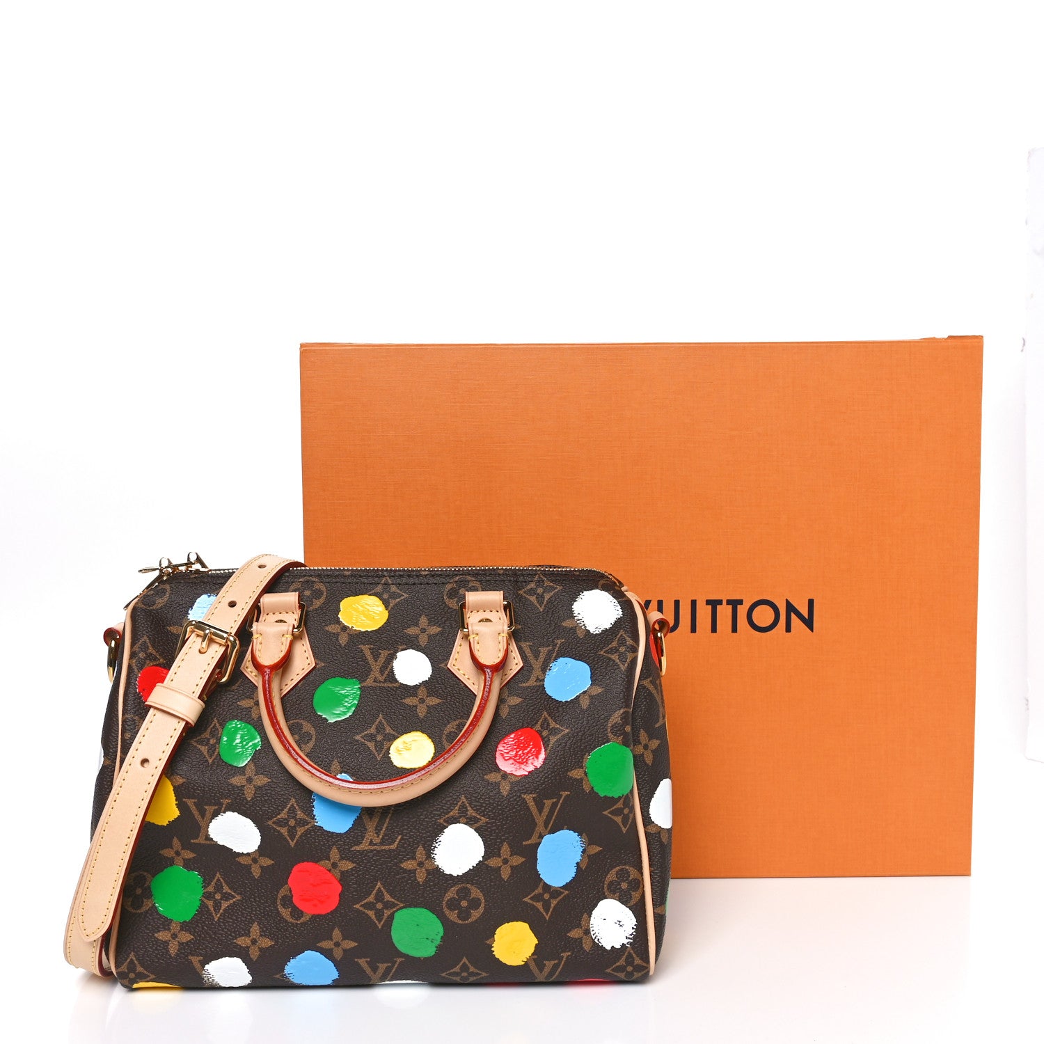 Louis Vuitton LV X YK Monogram Speedy Bandouliere 25 Multicolor 10 of 10