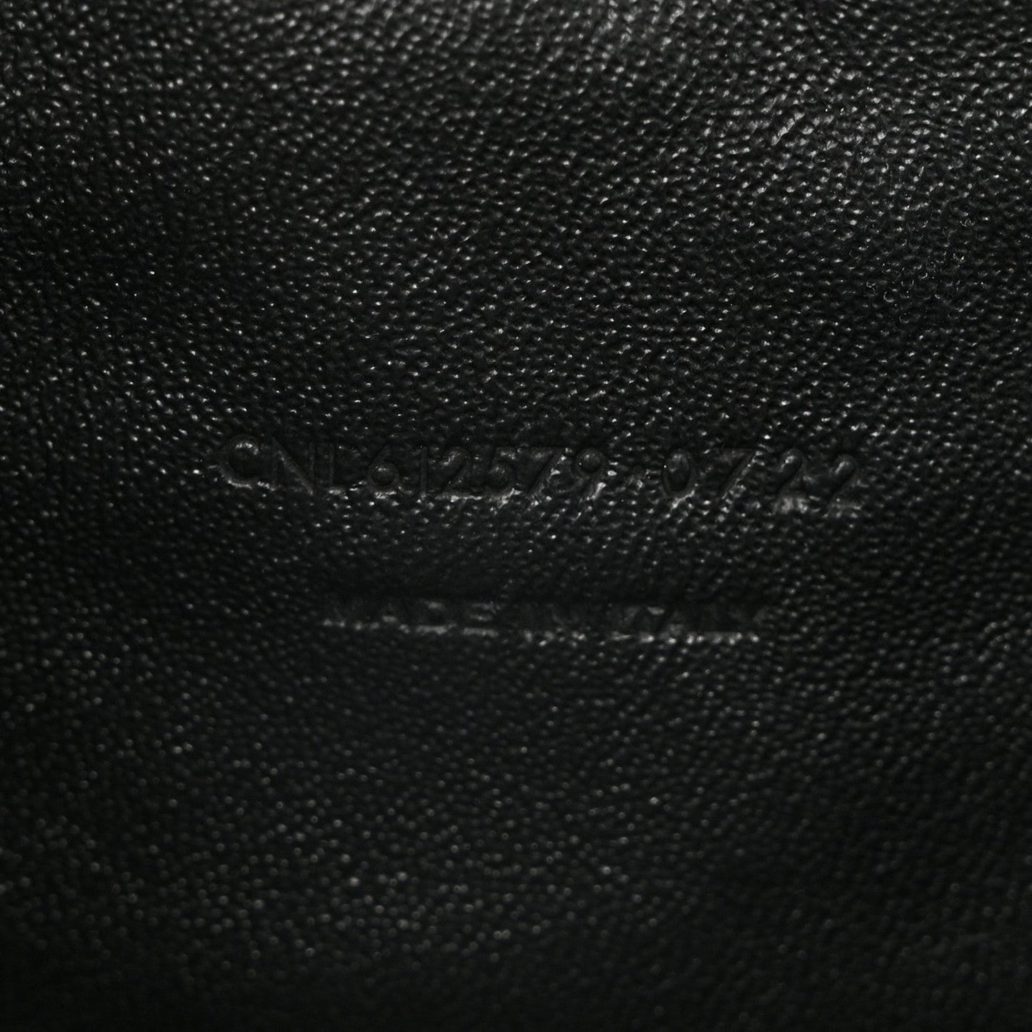 Grain De Poudre Matelasse Monogram Mini Lou Camera Bag Black