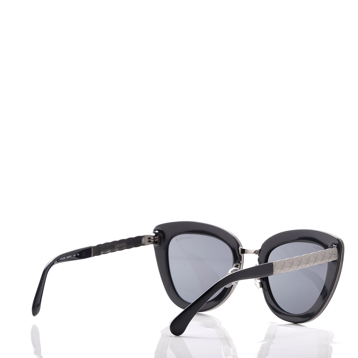 Cat Eye Quilted Sunglasses 5368 Blue