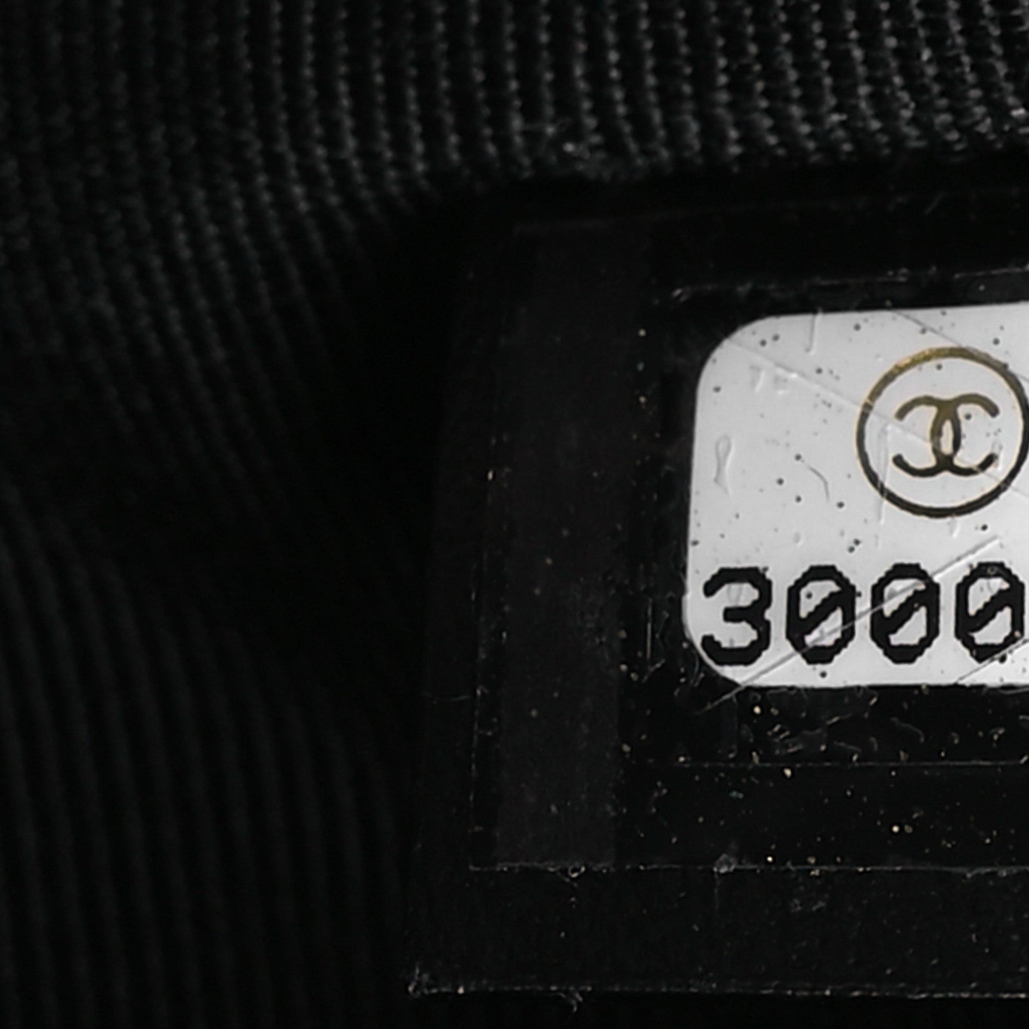 Chanel Terry Cloth Quilted Medium Cosmetic Case Black 8 of 9