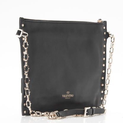 Valentino Garavani Vitello Rockstud Triple Zip Crossbody Bag Black 2 of 6