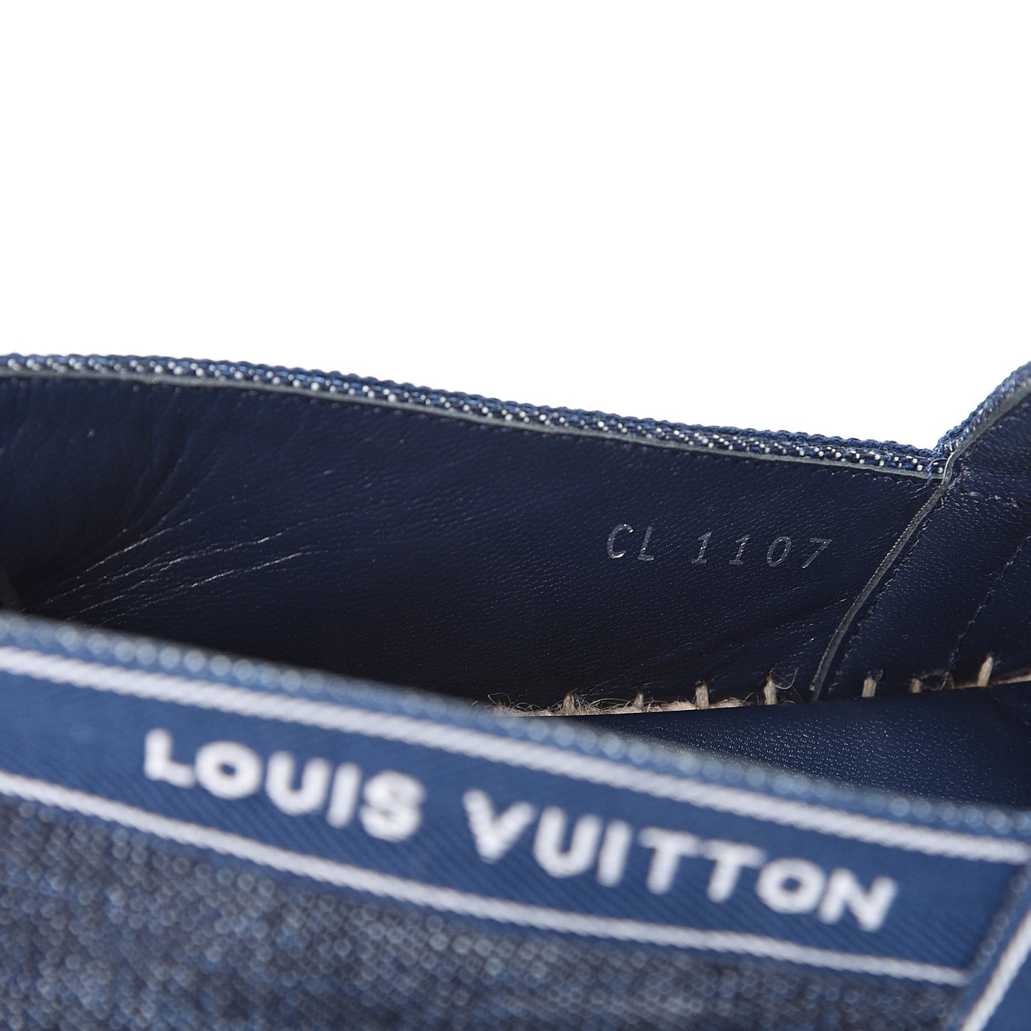 Denim Croisiere Espadrille 38 Marine