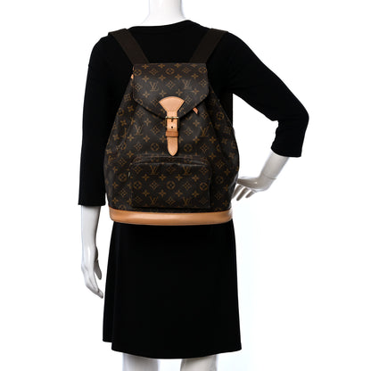 Louis Vuitton Monogram Montsouris GM Backpack 2 of 17