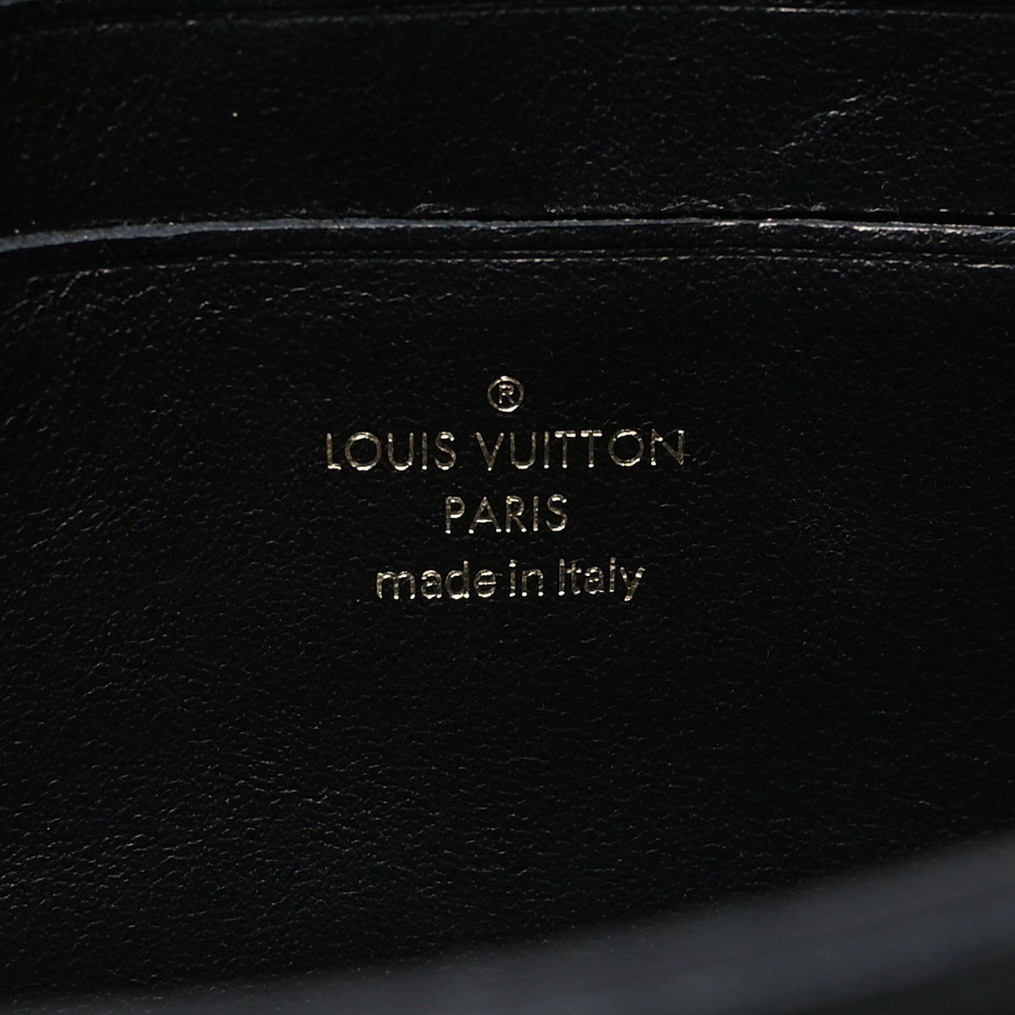Calfskin Bubblegram Wallet On Strap Black