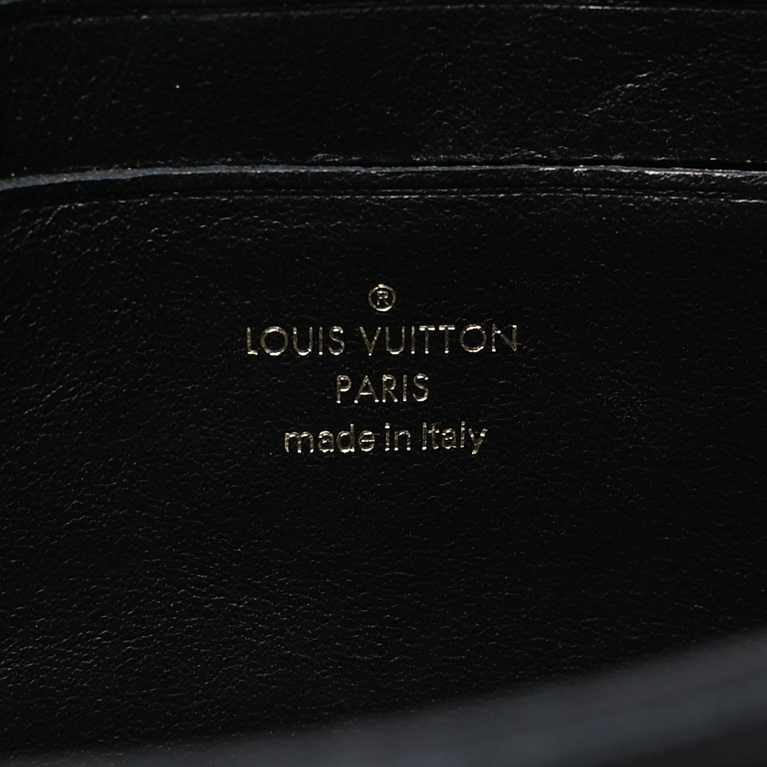 Louis Vuitton Calfskin Bubblegram Wallet On Strap Black 6 of 11