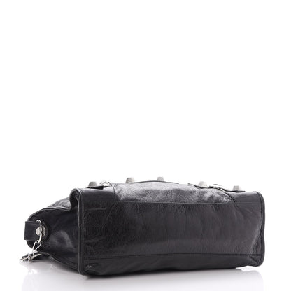 Balenciaga Agneau Giant 21 Silver Hardware City Black 4 of 7