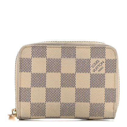 Louis Vuitton Damier Azur Zippy Coin Purse 1 of 8