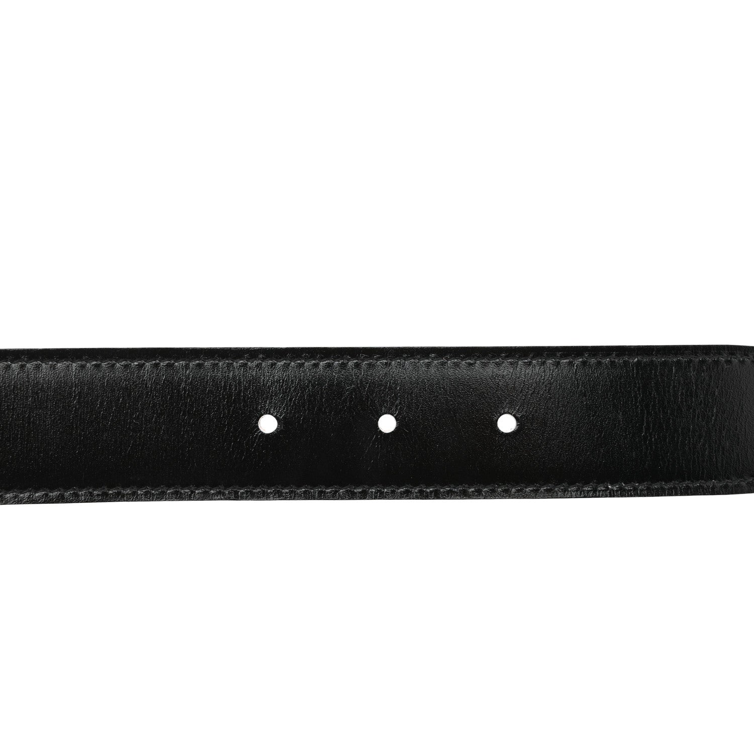 Hermes Box Togo 32mm Enamel Quizz H Belt 100 40 Black Gold 3 of 6