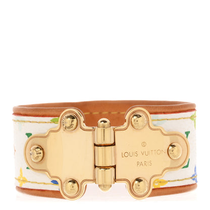 Louis Vuitton Monogram Multicolor Save It Bracelet 17 White 1 of 5