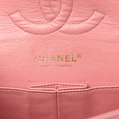 Chanel Caviar Quilted Medium Double Flap Pink 6 of 22