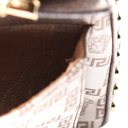 Versace Metallic Calfskin Snap Out Of It Bag Bronze 27 of 28