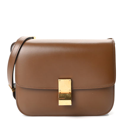 Celine Box Calfskin Medium Classic Box Flap Bag Camel 1 of 10